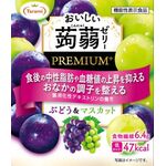 おいしい蒟蒻ゼリー PREMIUM+(プレミアムプラス)ぶどう&マスカットの商品画像