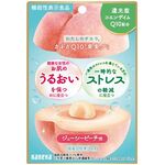 カネカQ10果実グミ(ジューシーピーチ味)の商品画像